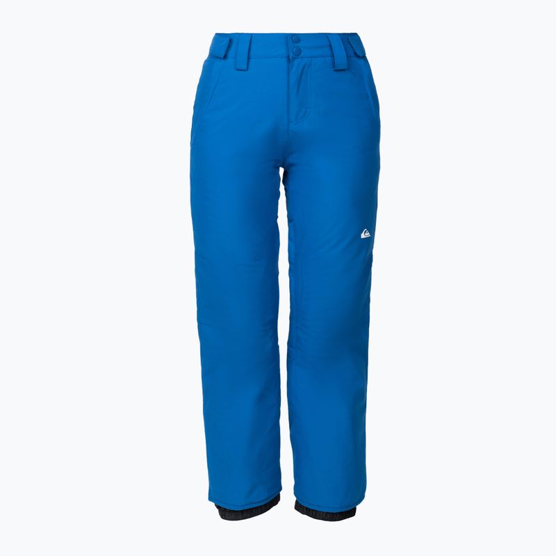 Pantaloni da snowboard Quiksilver Estate bright cobalt da bambino