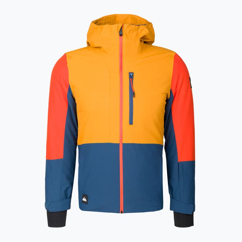 Quiksilver Kai Jones Ambition giacca da snowboard per bambini marrone olivello spinoso