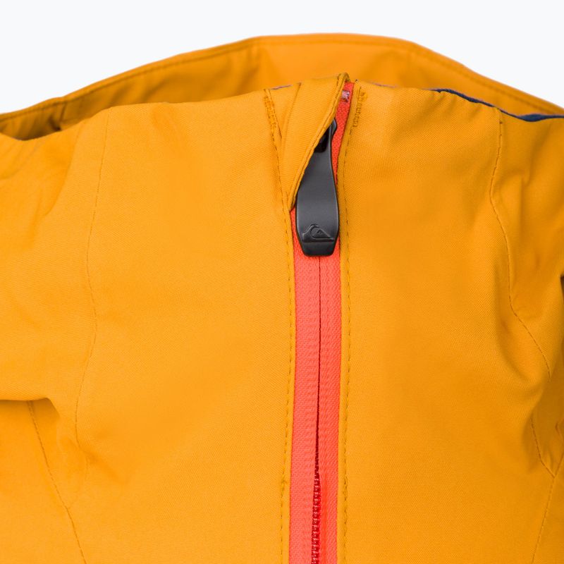 Quiksilver Kai Jones Ambition giacca da snowboard per bambini marrone olivello spinoso 4