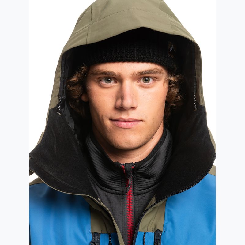 Giacca da snowboard Quiksilver Muldrow grape leaf da uomo 7