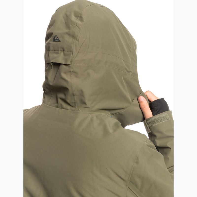 Giacca da snowboard Quiksilver Muldrow grape leaf da uomo 11