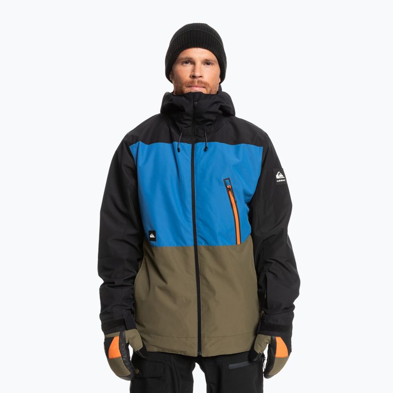 Giacca da snowboard Quiksilver Sycamore uomo nero vero 5