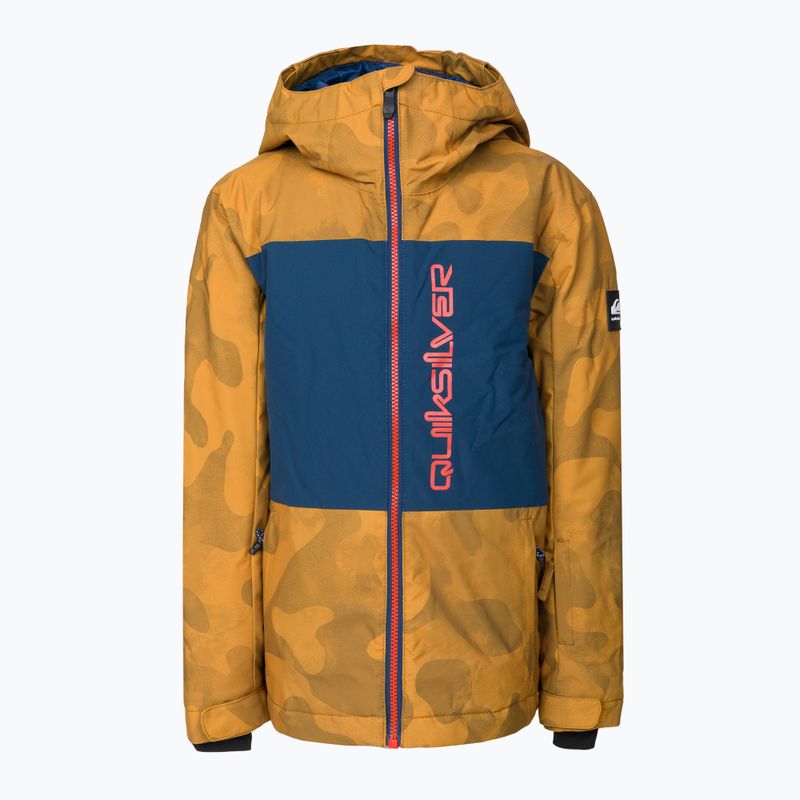 Giacca da snowboard per bambini Quiksilver Side Hit fade out camo