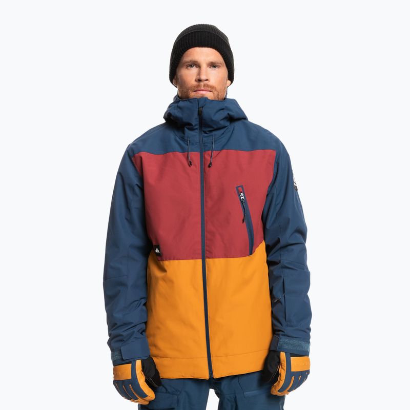 Giacca da snowboard Quiksilver da uomo Sycamore insignia blu