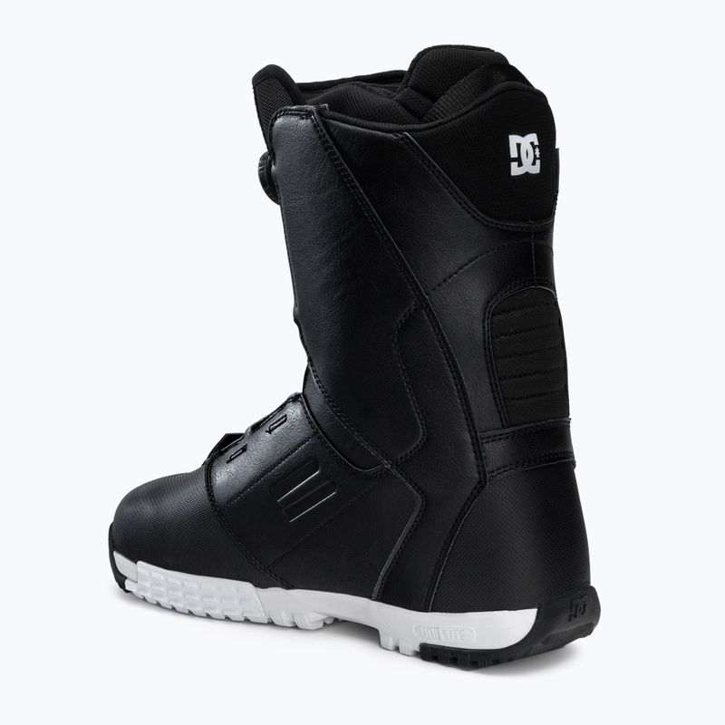 Scarponi da snowboard da uomo DC Control nero/bianco 2