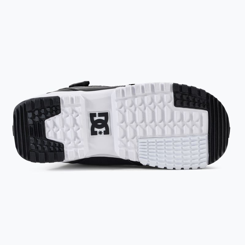 Scarponi da snowboard da uomo DC Control nero/bianco 4
