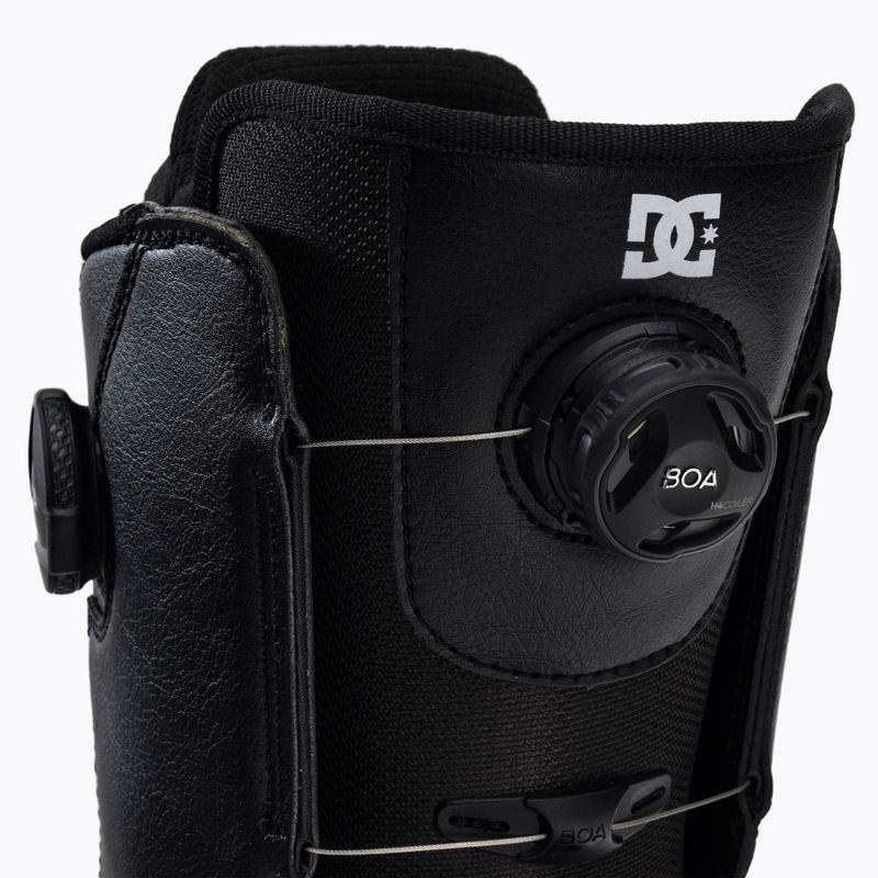 Scarponi da snowboard da uomo DC Control nero/bianco 6