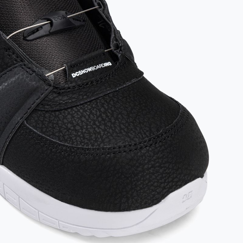 Scarponi da snowboard da donna DC Lotus nero/nero/bianco 7