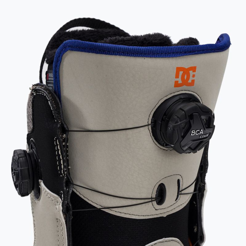 Scarponi da snowboard da uomo DC Judge nero/tan 6