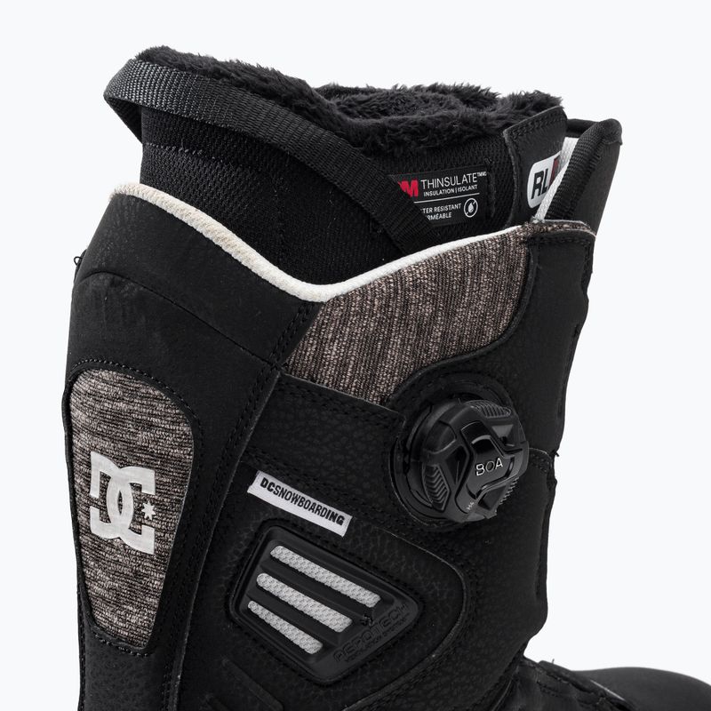 Scarponi da snowboard da uomo DC Judge nero 8