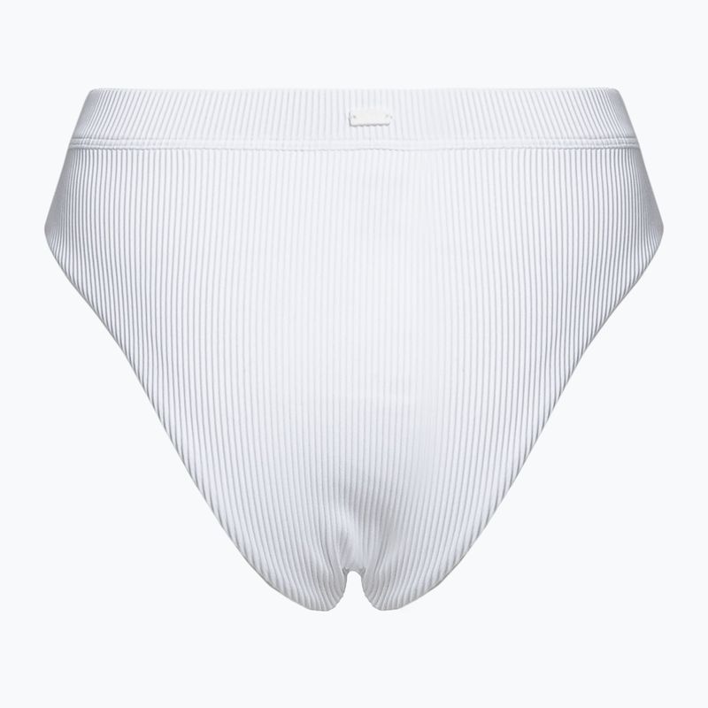 ROXY Love The Shorey - slip del costume da bagno bianco brillante 2