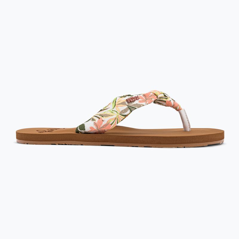 ROXY Paia IV infradito da donna bianco/rosa 2