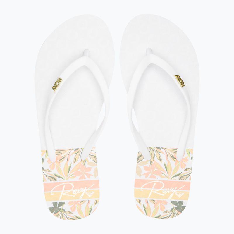 ROXY infradito donna Viva Printed bianco 12