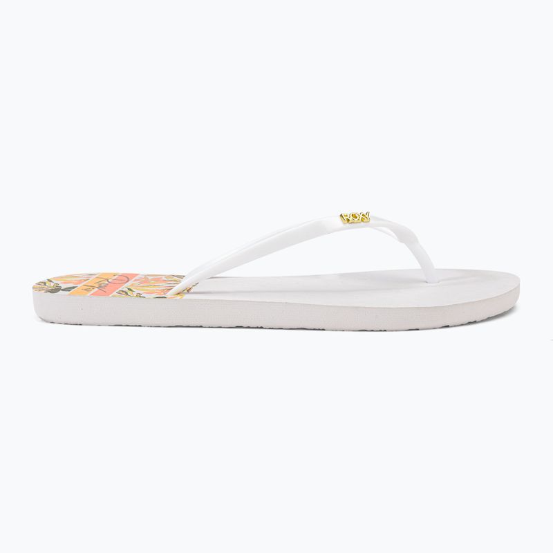 ROXY infradito donna Viva Printed bianco 2