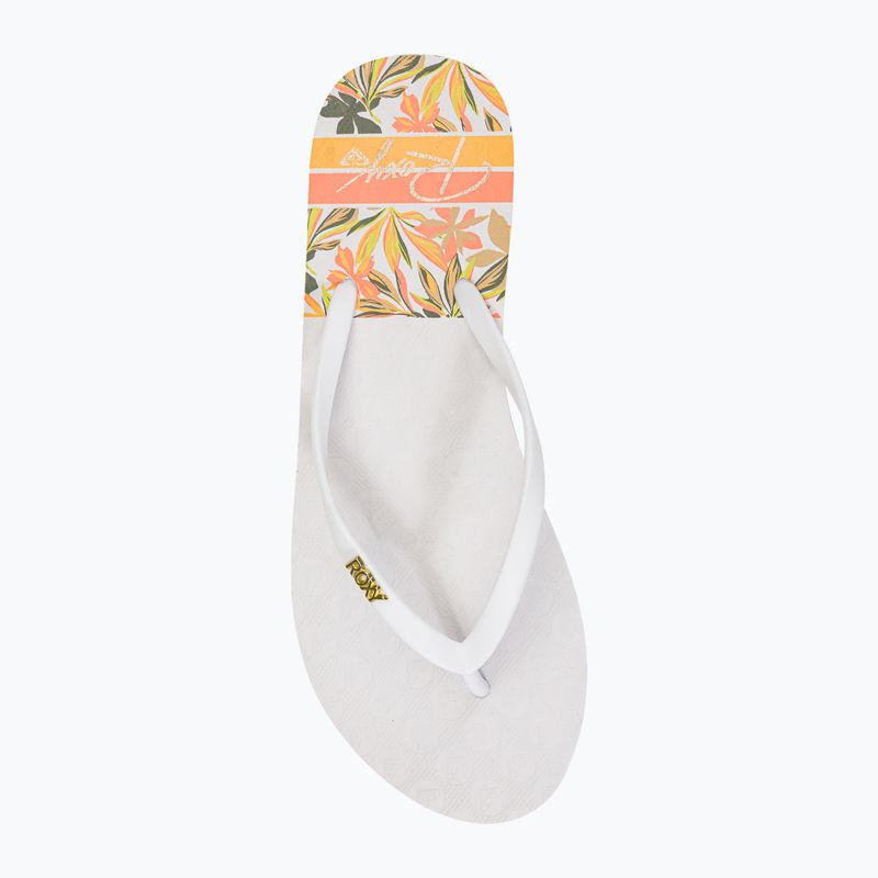 ROXY infradito donna Viva Printed bianco 6
