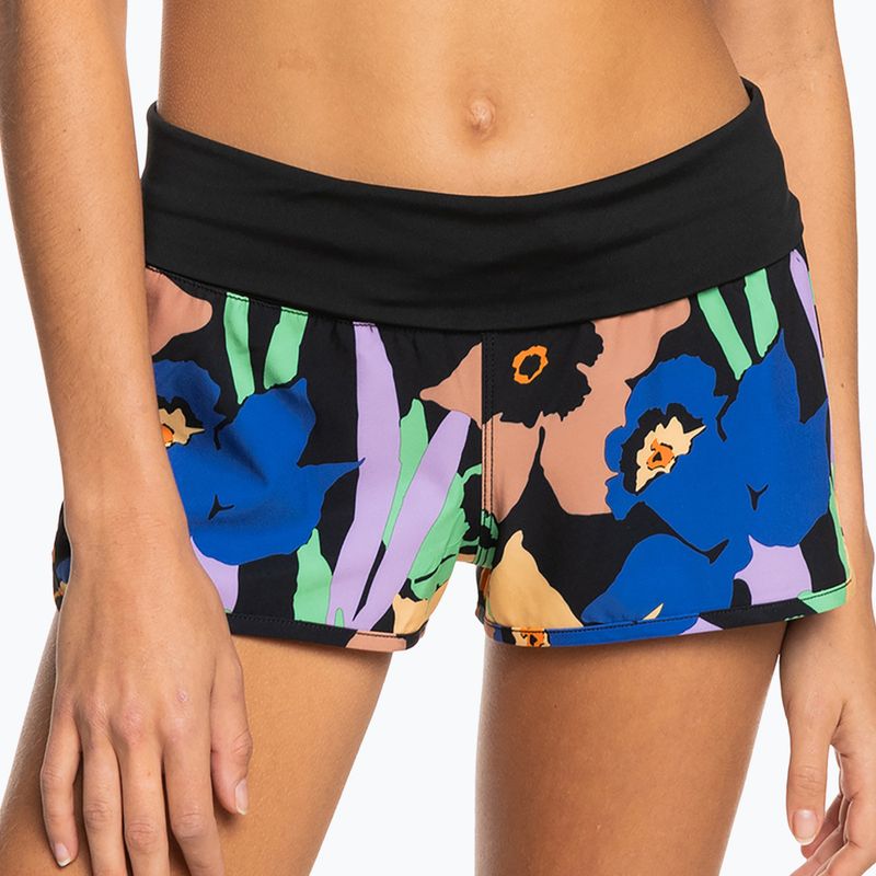 Pantaloncini da bagno da donna ROXY Endless Summer Printed 2" antracite flower jammin 2