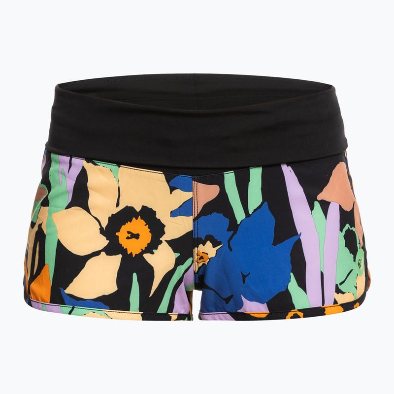 Pantaloncini da bagno da donna ROXY Endless Summer Printed 2" antracite flower jammin