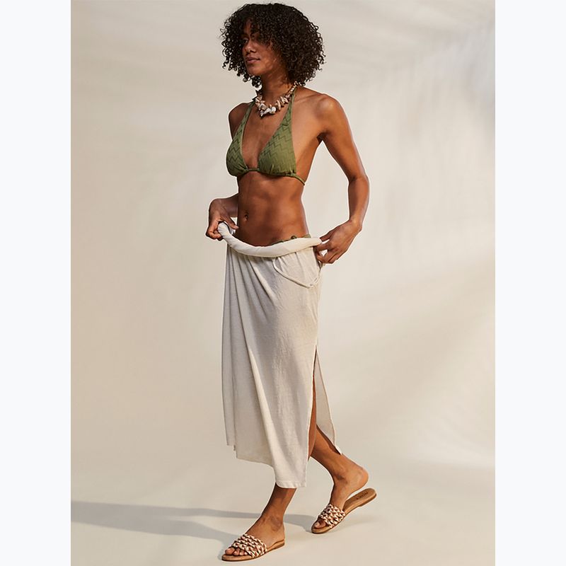 ROXY Current Coolness Top costume da bagno a triangolo allungato verde loden 15