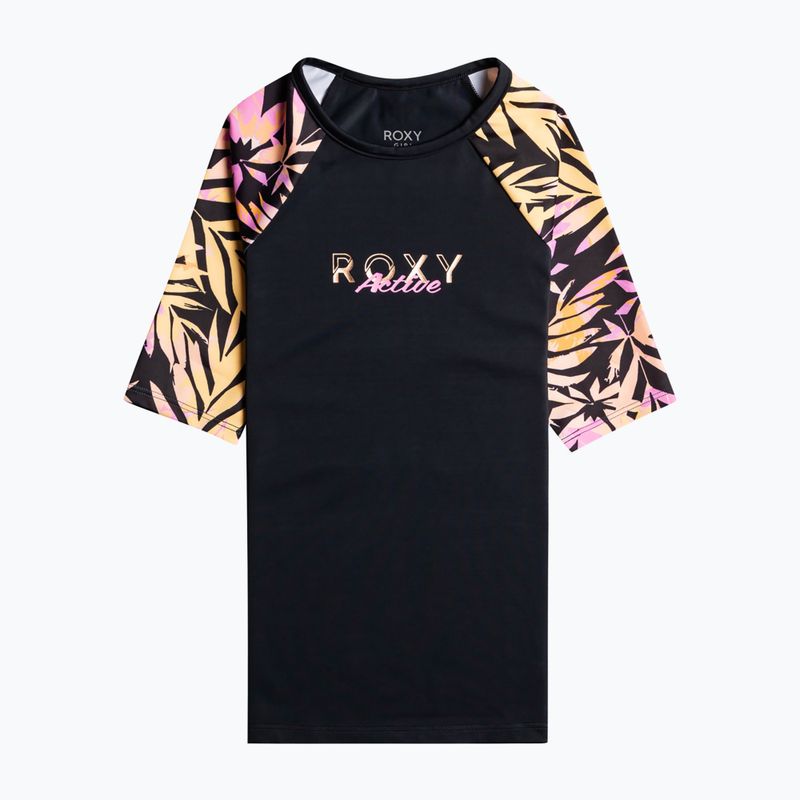 ROXY Active Joy maglia da bagno per bambini Lycra antracite zebra ragazza della giungla 4