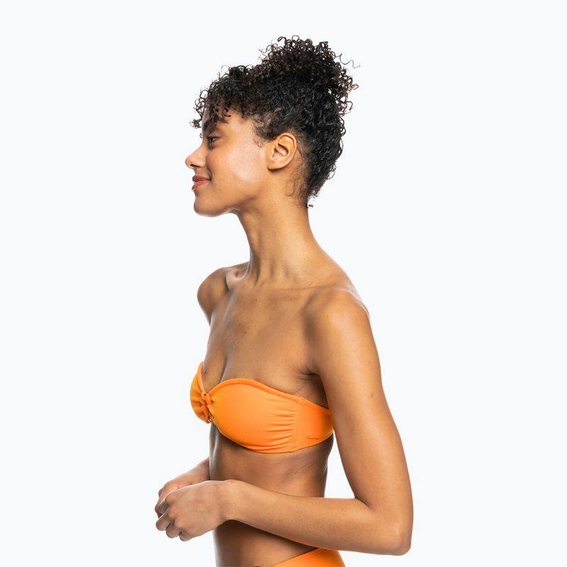 ROXY Color Jam Top da bagno a fascia tangelo 6