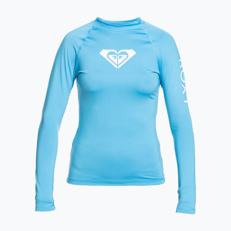 Costume da bagno donna a maniche lunghe ROXY Whole Hearted azzurro