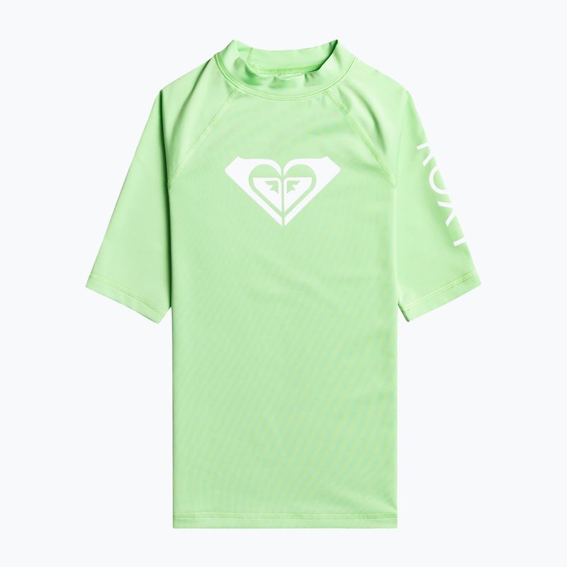 ROXY Wholehearted maglia da bagno per bambini verde pistacchio