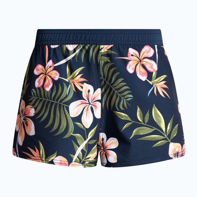 Pantaloncini da bagno donna ROXY Into The Sun Stampato 2" mood indigo tropical depht