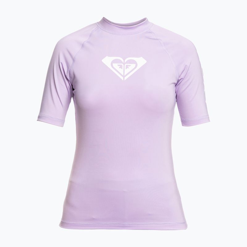 Maglietta da nuoto donna ROXY Whole Hearted rosa viola 6