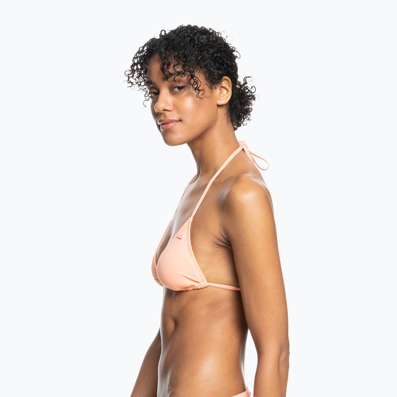 ROXY Beach Classics Mod Tiki Triangle - Top del costume da bagno in papaya punch 7