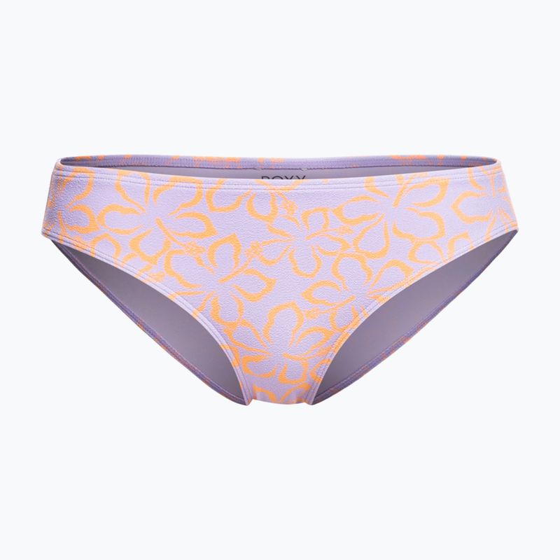 ROXY Hawaiian Heat Hipster fondo del costume da bagno finto arancione hawaiianheat