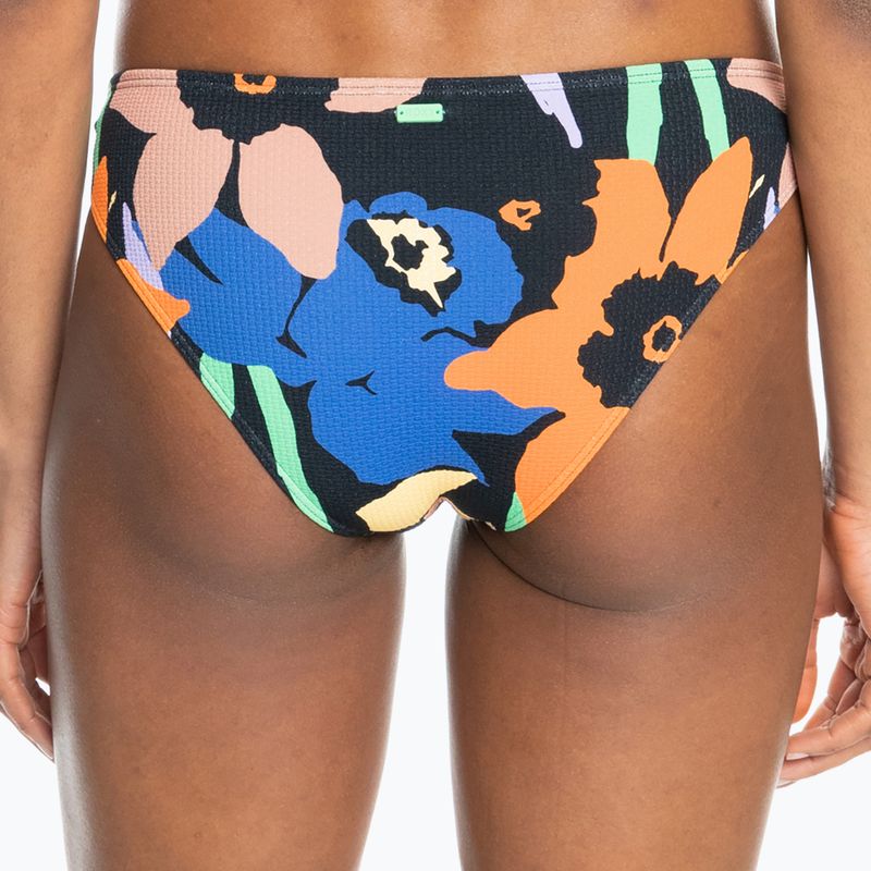 ROXY Color Jam fondo del costume da bagno antracite fiore jammin 8