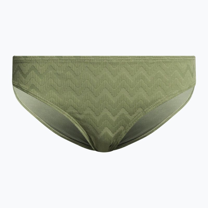 ROXY Current Coolness Slip del costume da bagno hipster verde loden