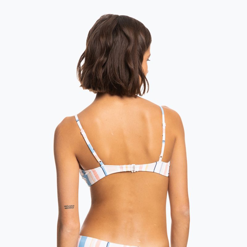 ROXY Beach Classics Bralette pesca frusta sabbia spogliarello top costume da bagno 5