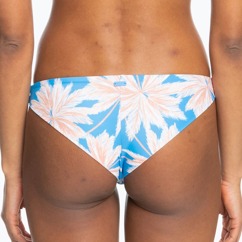 ROXY Love The Baja - slip del costume da bagno con palma blu azzurro 5