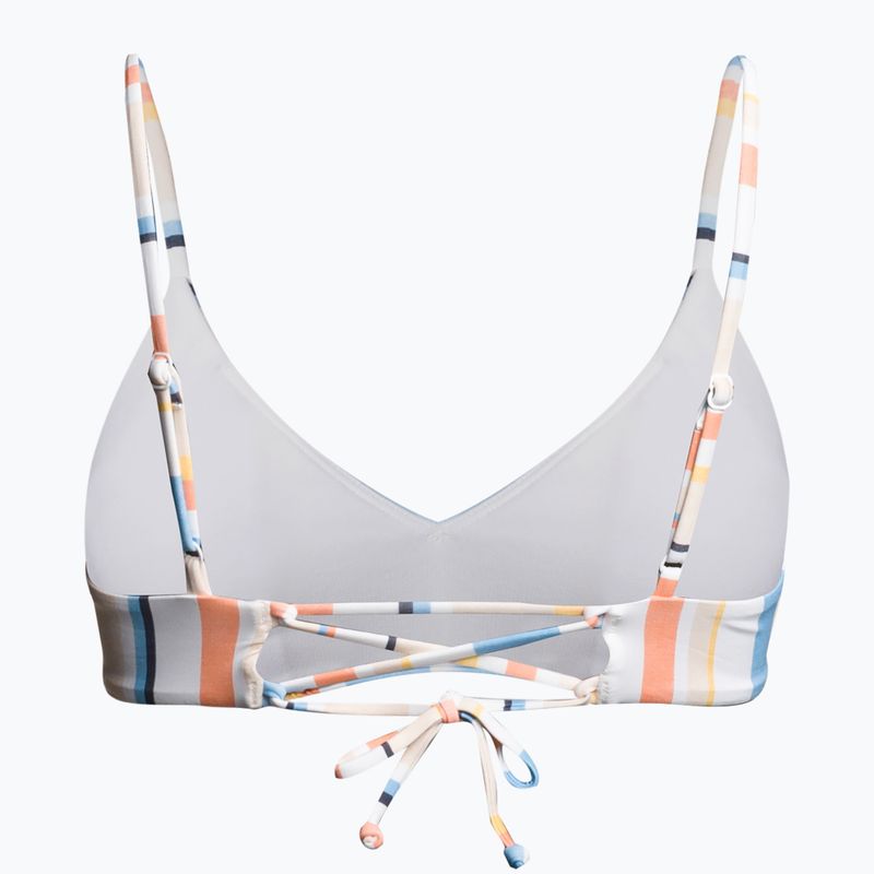ROXY Beach Classics Strappy Bra pesca frusta sabbia spogliarello top costume da bagno 2