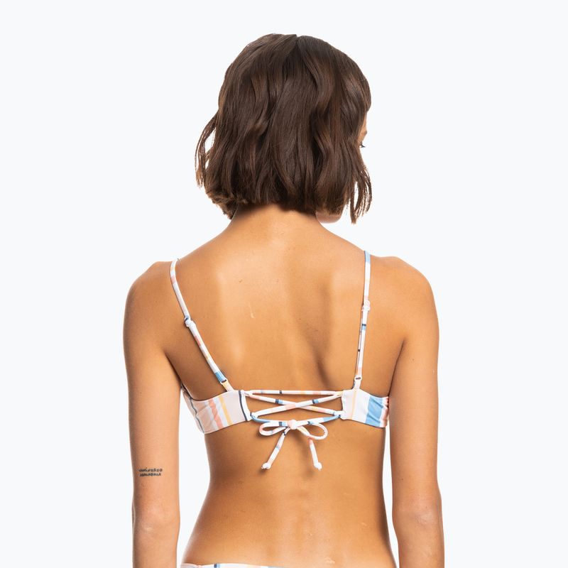 ROXY Beach Classics Strappy Bra pesca frusta sabbia spogliarello top costume da bagno 6