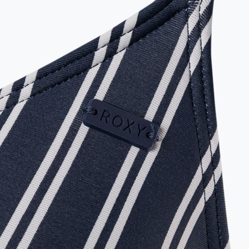 ROXY Into The Sun Fix Tiki Triangle top costume da bagno mood indigo novela stripe vert 3