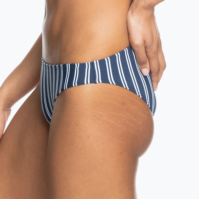 ROXY Into The Sun umore indaco novela striscia vert slip del costume da bagno 4