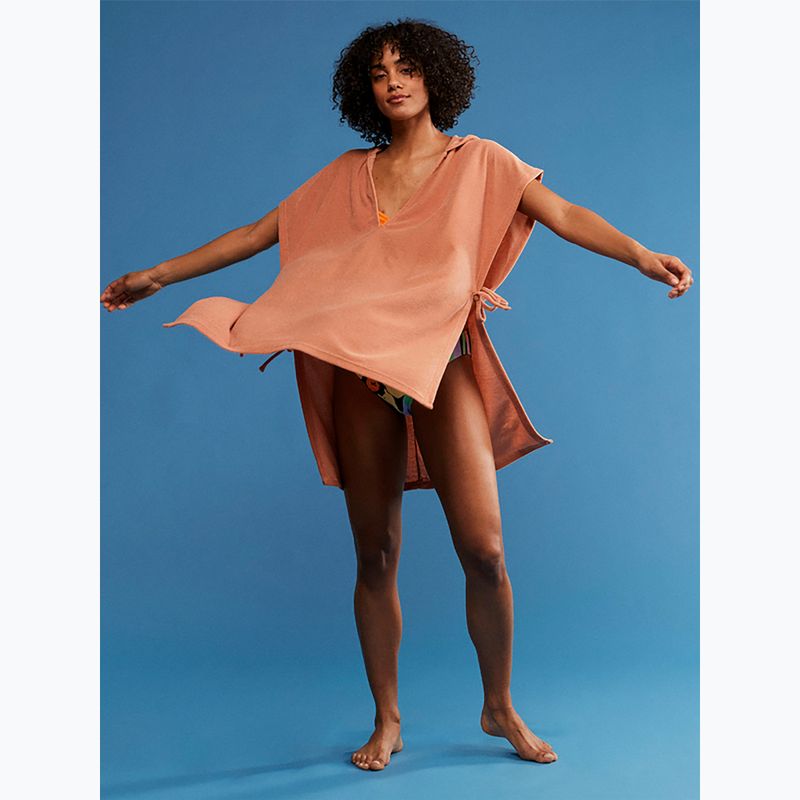 ROXY Poncho da donna in sughero Papaya da bere 6