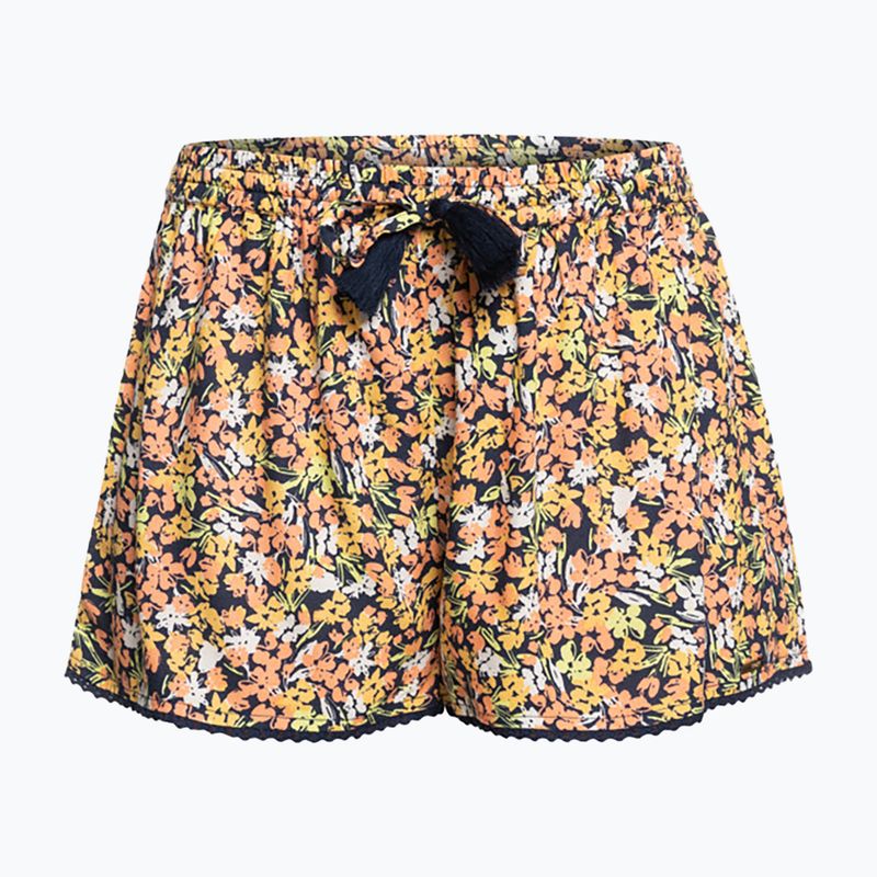 Pantaloncini da bagno donna ROXY Salty Tan mood indigo ditsy love
