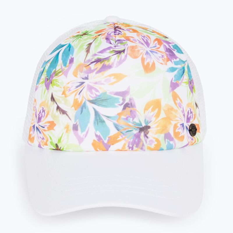 Cappello da baseball donna ROXY Beautiful Morning bianco neve pualani combo 4