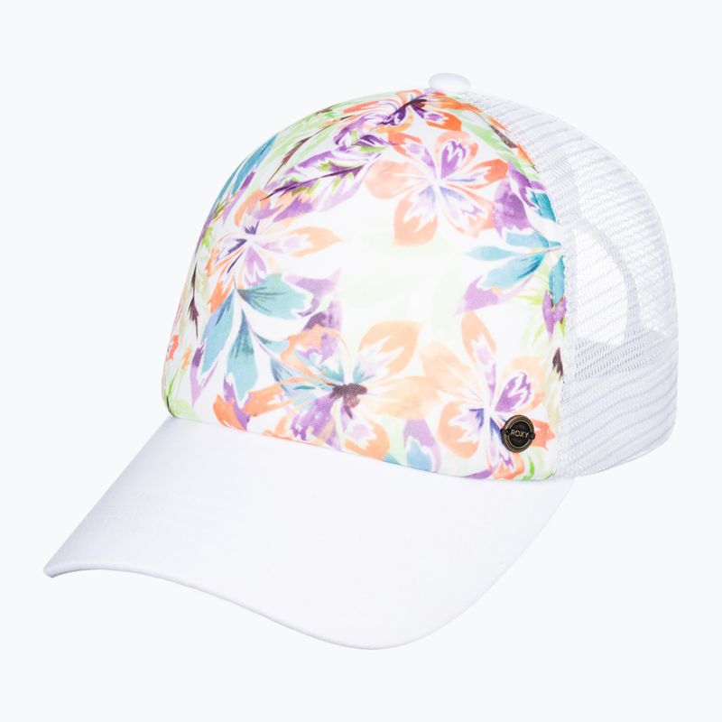 Cappello da baseball donna ROXY Beautiful Morning bianco neve pualani combo 5