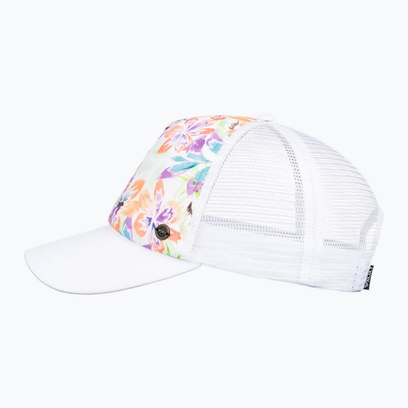 Cappello da baseball donna ROXY Beautiful Morning bianco neve pualani combo 7