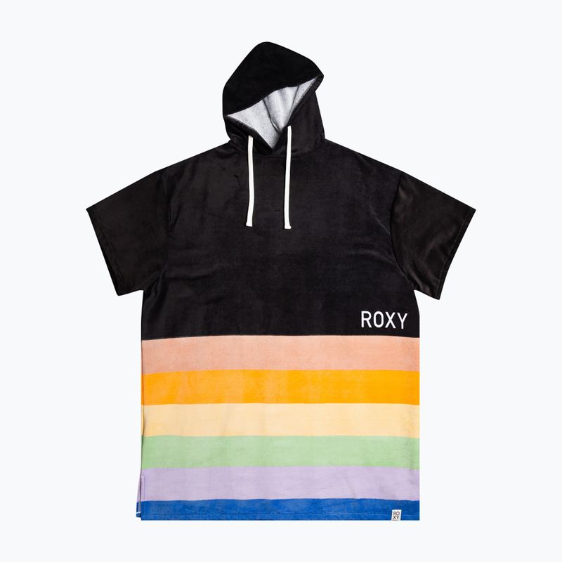 Poncho donna ROXY Rooibos Tea antracite