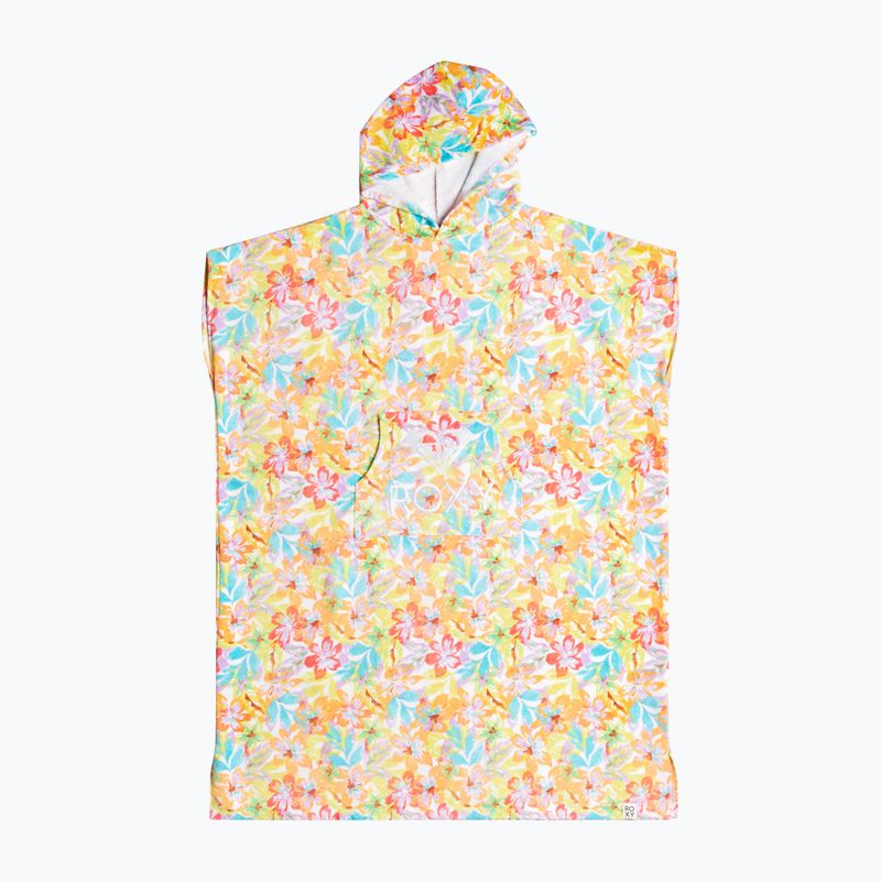Poncho donna ROXY Stay Magical stampato bianco neve pualani combo 4