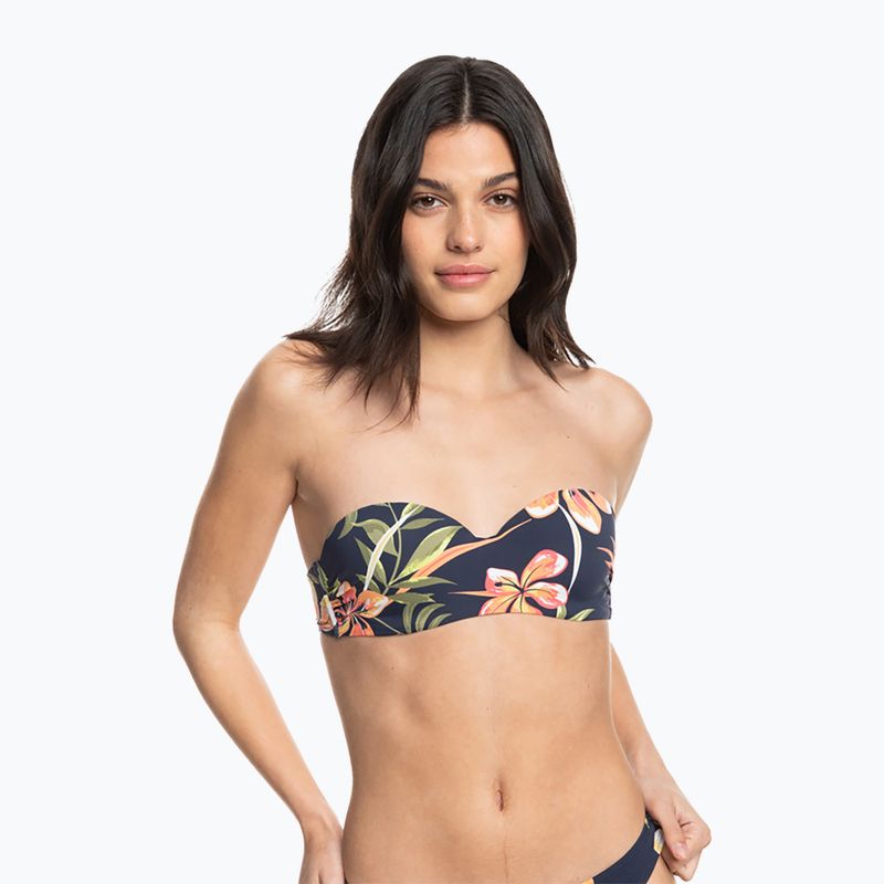 ROXY Into The Sun Mold Top costume a fascia mood indigo tropical depht 3