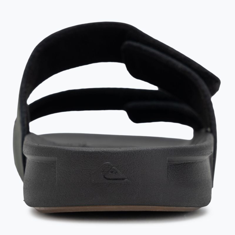 Quiksilver Uomo Rivi Leather Double Adjust infradito nero 1 6