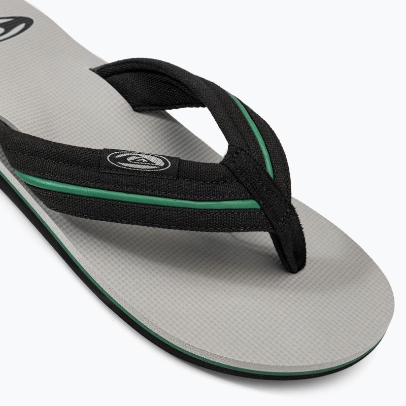 Infradito Quiksilver Molokai Layback Uomo Grigio Saturno 7