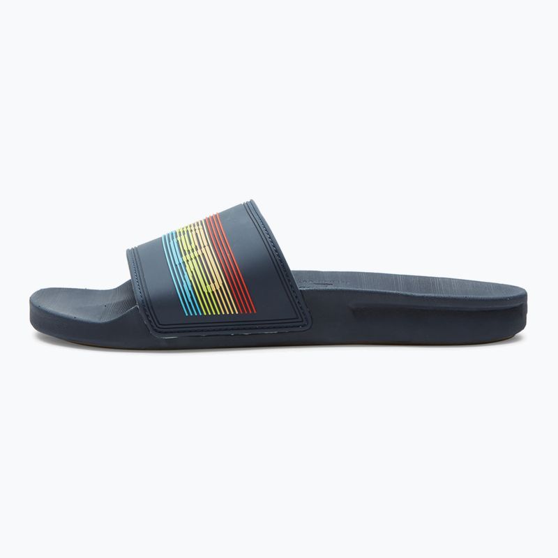 Quiksilver uomo Rivi Wordmark Slide infradito blu 11