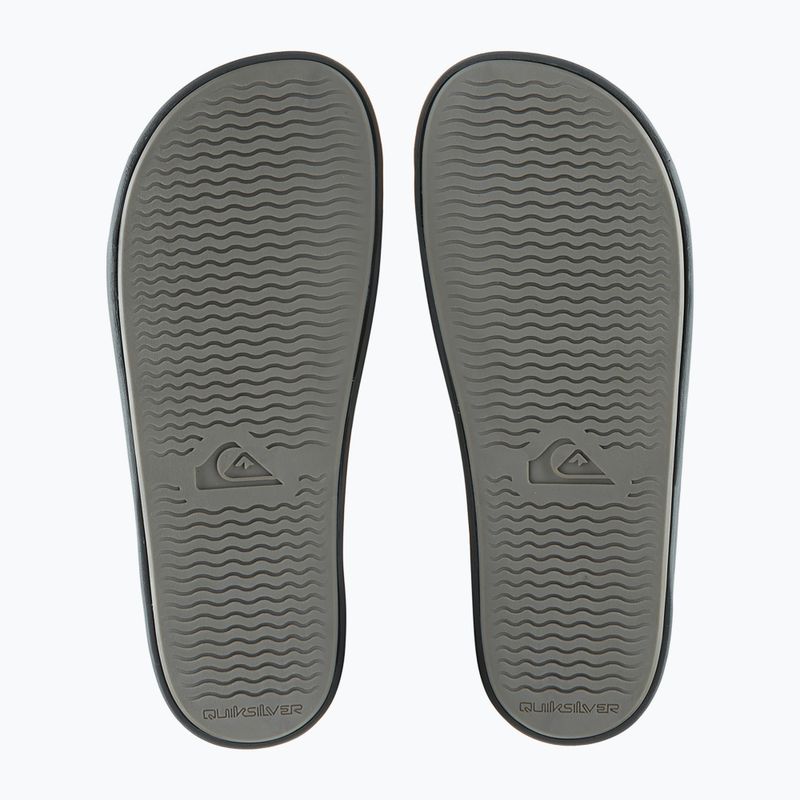 Quiksilver uomo Rivi Wordmark Slide infradito grigio 13